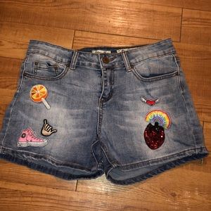Jean shorts